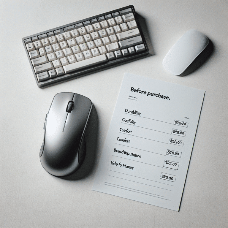 mouse e teclado baratos: o que considerar antes da compra